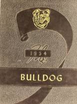 Primero High School 1954 yearbook cover photo