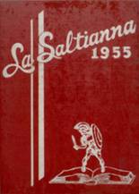 Saltsburg High School 1955 yearbook cover photo