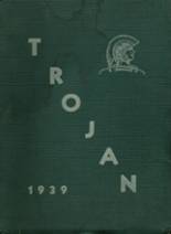 Troy High School 1939 yearbook cover photo