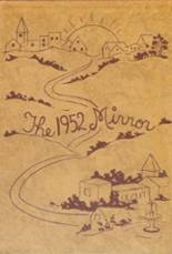 Pandora Gilboa High School 1952 yearbook cover photo