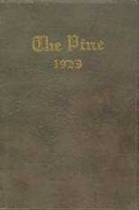 Quincy High School 1923 yearbook cover photo