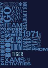 Hobson High School 1971 yearbook cover photo