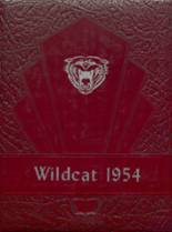 Abbeville High School 1954 yearbook cover photo