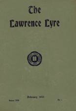 1932 Lawrence High School Yearbook from Fairfield, Maine cover image