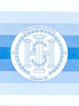 Ionia High School 1981 yearbook cover photo