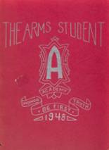 Arms Academy 1948 yearbook cover photo