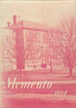 New Oxford High School 1954 yearbook cover photo