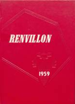 Renville High School 1959 yearbook cover photo
