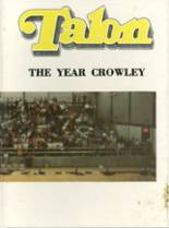 Crowley High School 1986 yearbook cover photo