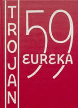 Eureka High School 1959 yearbook cover photo