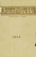 Stockton High School 1914 yearbook cover photo