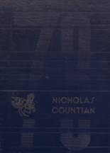 Nicholas High School 1973 yearbook cover photo