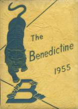 Benedictine High School 1955 yearbook cover photo