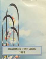 Davidson Fine Arts High School 1983 yearbook cover photo