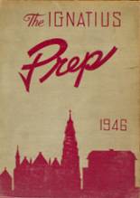 St. Ignatius College Preparatory School 1946 yearbook cover photo