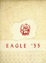 Monmouth High School 1955 yearbook cover photo