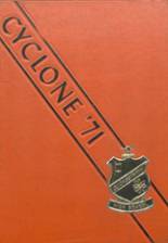 Elizabethton High School 1971 yearbook cover photo