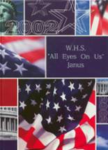 Westville High School 2002 yearbook cover photo