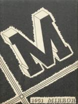 Memorial High School 1951 yearbook cover photo