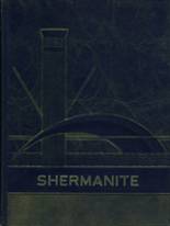 Sherman Central High School 1963 yearbook cover photo