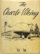 Charlo High School 1956 yearbook cover photo