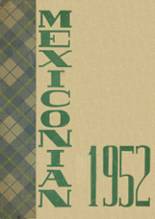Mexico Academy & Central High School 1952 yearbook cover photo
