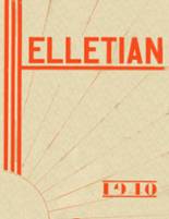 1940 Ellet High School Yearbook from Akron, Ohio cover image