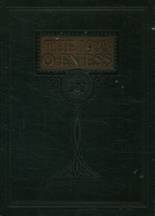 Oneonta High School 1933 yearbook cover photo