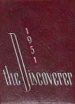 Columbus High School 1951 yearbook cover photo