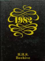 Herreid High School 1982 yearbook cover photo