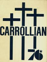 Bishop Carroll High School 1976 yearbook cover photo