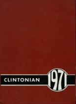 Clinton High School 1971 yearbook cover photo