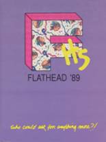 Flathead High School 1989 yearbook cover photo