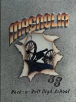 Magnolia High School 1988 yearbook cover photo