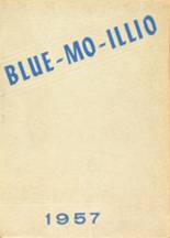 Blue Mound High School 1957 yearbook cover photo