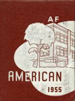 American Fork High School 1955 yearbook cover photo