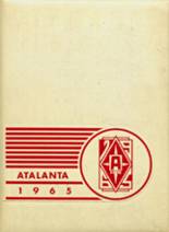 Atlanta High School 1965 yearbook cover photo
