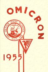 Oliver High School 1955 yearbook cover photo