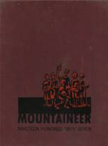 Mt. Baker High School 1967 yearbook cover photo