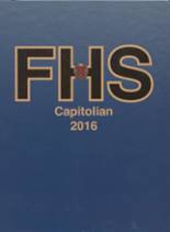 Frankfort High School 2016 yearbook cover photo