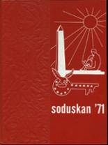 Sodus High School 1971 yearbook cover photo