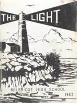 Milbridge High School 1962 yearbook cover photo