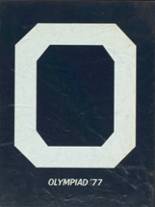 Olympia High School 1977 yearbook cover photo