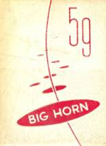 Portales High School 1959 yearbook cover photo