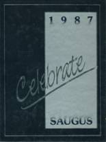 Saugus High School 1987 yearbook cover photo