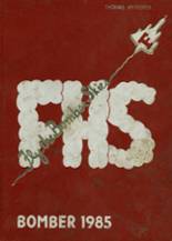 1985 Frederick High School Yearbook from Frederick, Oklahoma cover image