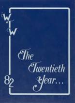 1982 W.T. Woodson High School Yearbook from Fairfax, Virginia cover image