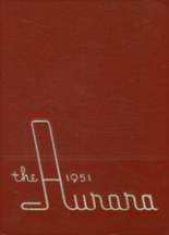 Union High School 1951 yearbook cover photo