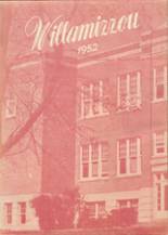 Willow Springs High School 1952 yearbook cover photo