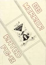 Pandora Gilboa High School 1988 yearbook cover photo